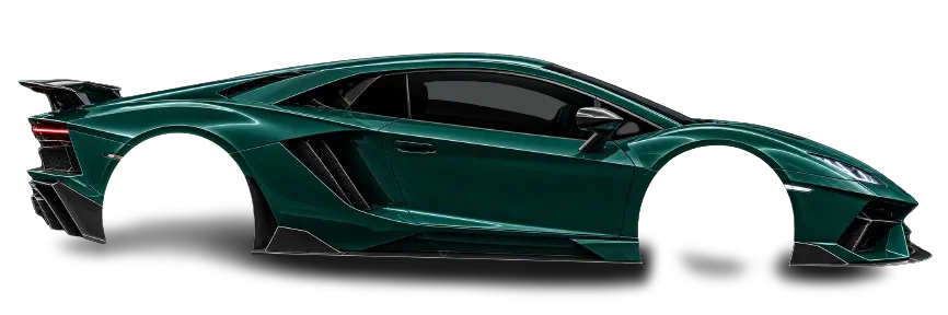 SLEQ Supercar Body